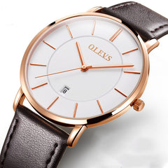 Men's Genuine Leather Watch