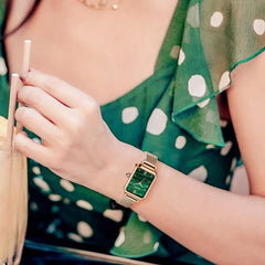 Malachite Retro Green Timepieces