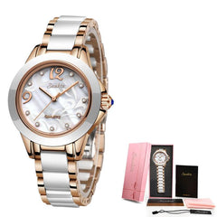 Ladies Exquisite High-end Ceramic Wrist Watch