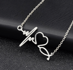 Heartbeat  Love Heart Necklaces