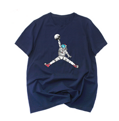 Unisex Astronaut space slam dunk T-shirt