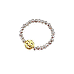 Freshwater Pearl Beaded Elastic Ring