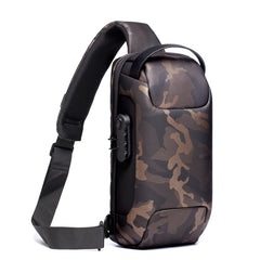 Oxford Crossbody Bag Waterproof, USB, and Anti-Theft