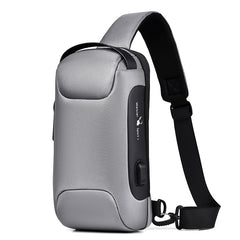 Oxford Crossbody Bag Waterproof, USB, and Anti-Theft