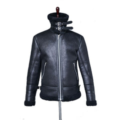 Men's Jacket With Fur Collar