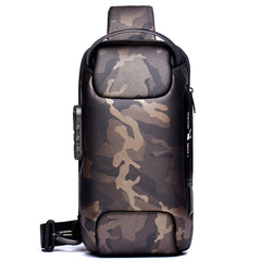 Chest Bag Men Shoulder Bag- Business