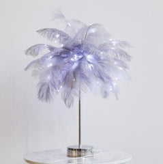 Feather Lamp Nordic Desk Lamp European-Style