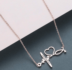 Heartbeat  Love Heart Necklaces