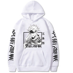 Jujutsu Kaisen Hoodie Hip Hop Anime Pullover