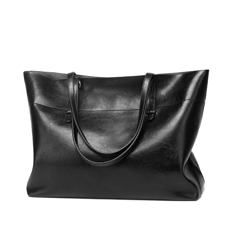 Designer Sophistication Women's Leather Tote by DIDABEAR