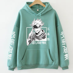 Jujutsu Kaisen Hoodie Hip Hop Anime Pullover