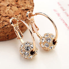 Golden Glamour: Geometric Vintage Tassel Earrings for Women