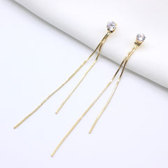 Long Statement Dangle Drop Earrings For Women