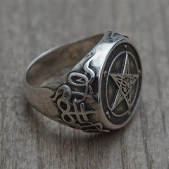 Occult Stainless Steel Ring